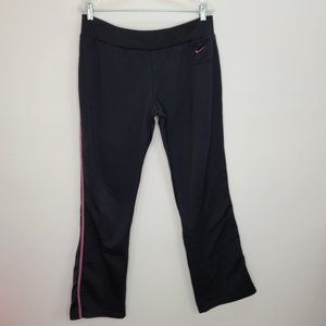 Nike XL Athletic Jogging Pants Workout Black Pink